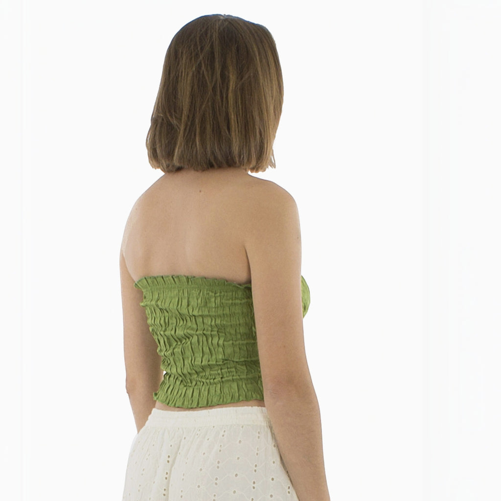 Top bustier bohème COLINE