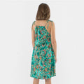 Robe mi-longue boho chic fleurie COLINE