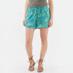 Short imprimé Jaipur doré COLINE