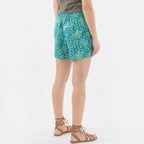 Short imprimé Jaipur doré COLINE