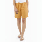 Short bermuda uni à poches COLINE