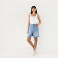Jupe en Jean Fendue Stretch NINA CARTER - Jupe - NINA CARTER
