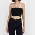Débardeur Crop Top Bustier à Fine Bretelle VERA FASHION