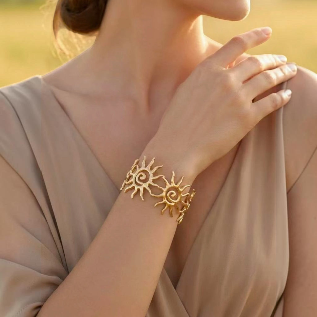Bracelet jonc en acier inoxydable