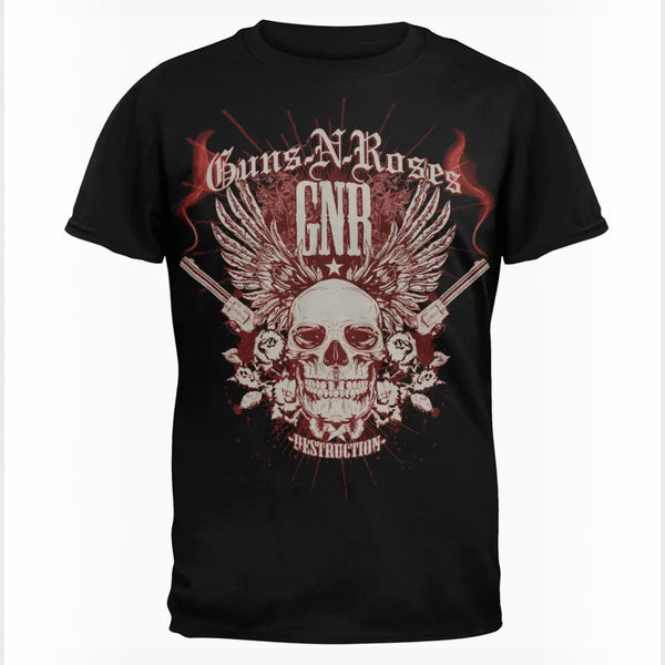 Guns N' Roses - T-shirt Homme Tournée Destruction Skull - T-shirts - Official Store