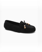 Mocassin confortable à franges