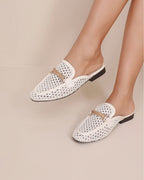 Mules Loafer Tressées