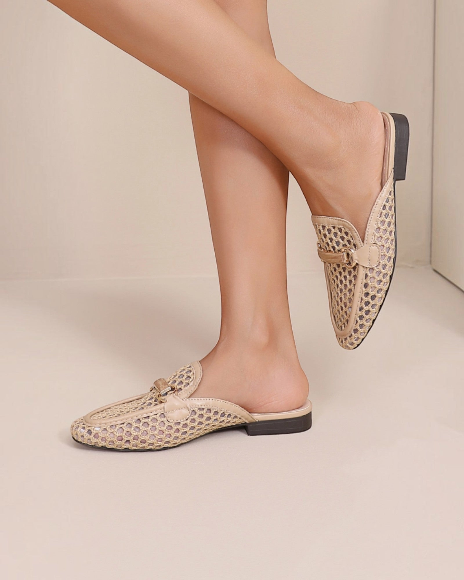 Mules Loafer Tressées