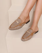 Mules Loafer Tressées