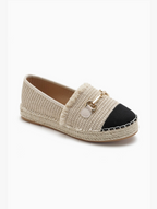 Espadrilles Plates Bout Rond à Boucle JOIA