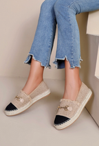 Espadrilles Plates Bout Rond à Boucle JOIA