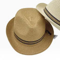Chapeau Panama aspect paille