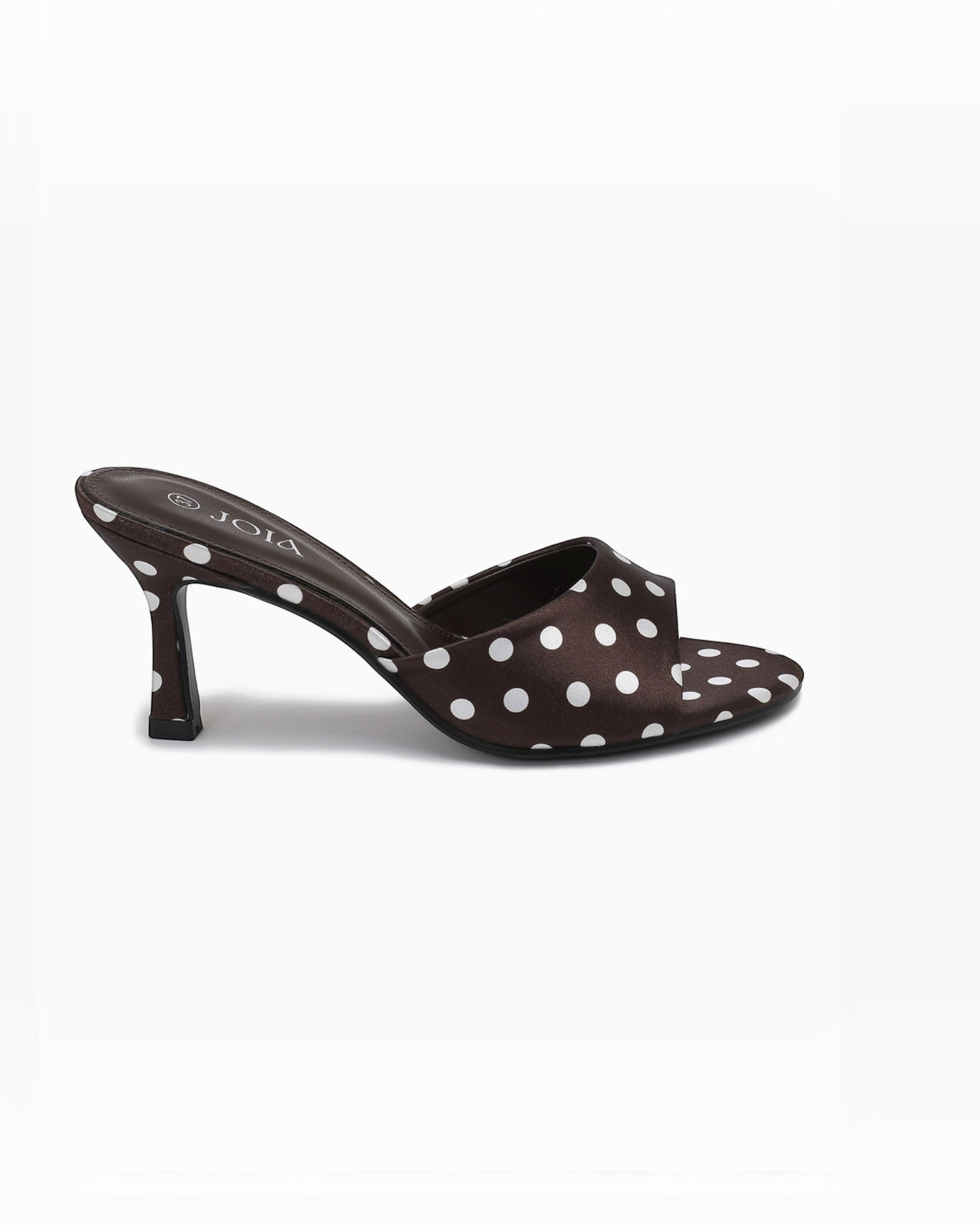 Mules à Talon Pois