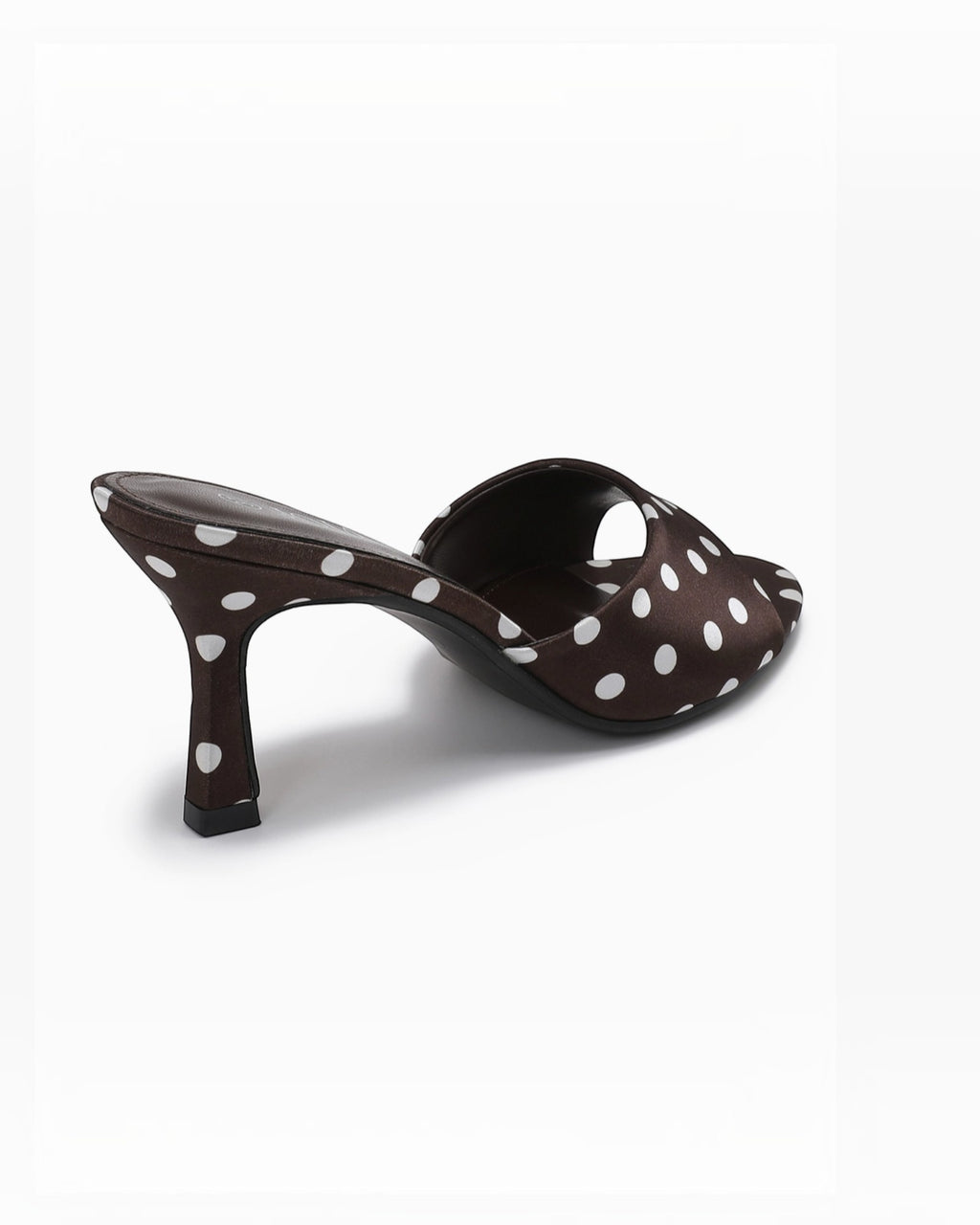 Mules à Talon Pois