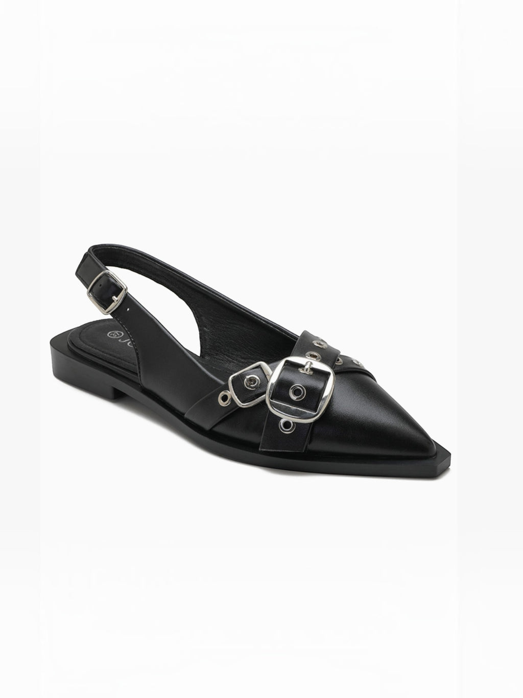 Ballerines Sandales Petit Talon à Boucle JOIA
