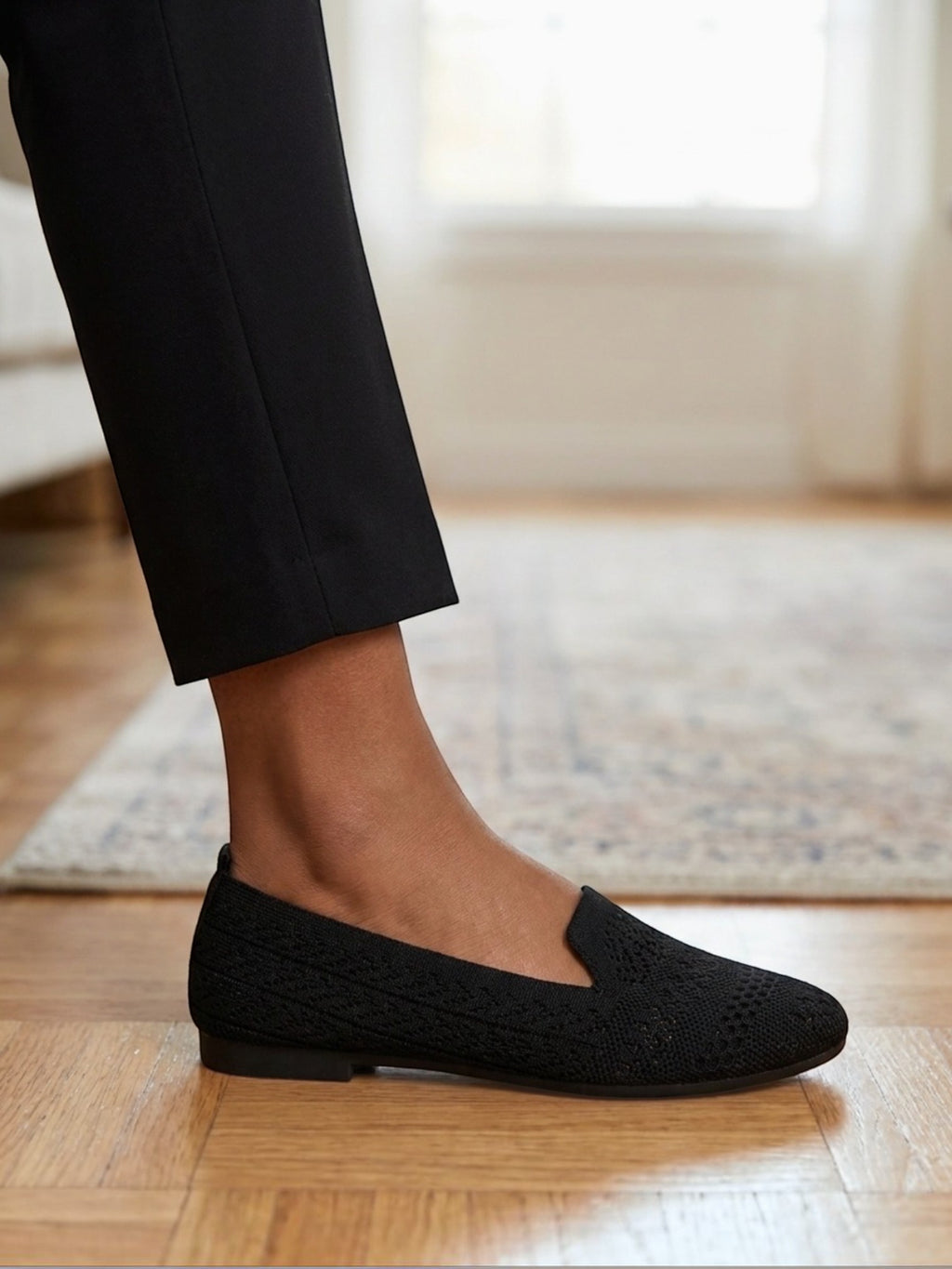 Mocassins à Motifs en Maille Rigide BELLICY / Cink-me