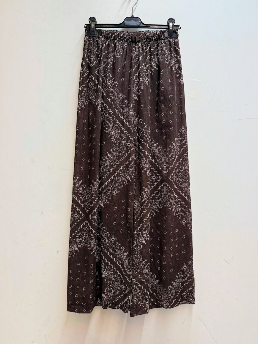 Pantalon fluide large taille élastiquée ISSYMA