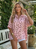 Chemise large à pois 100% Viscose - Chemises - ESTEE BROWN