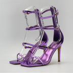 Sandales à brides fines talon aiguille STEPHAN PARIS - Chaussures - STEPHAN PARIS