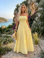 Robe longue gaze de coton ESTEE BROWN
