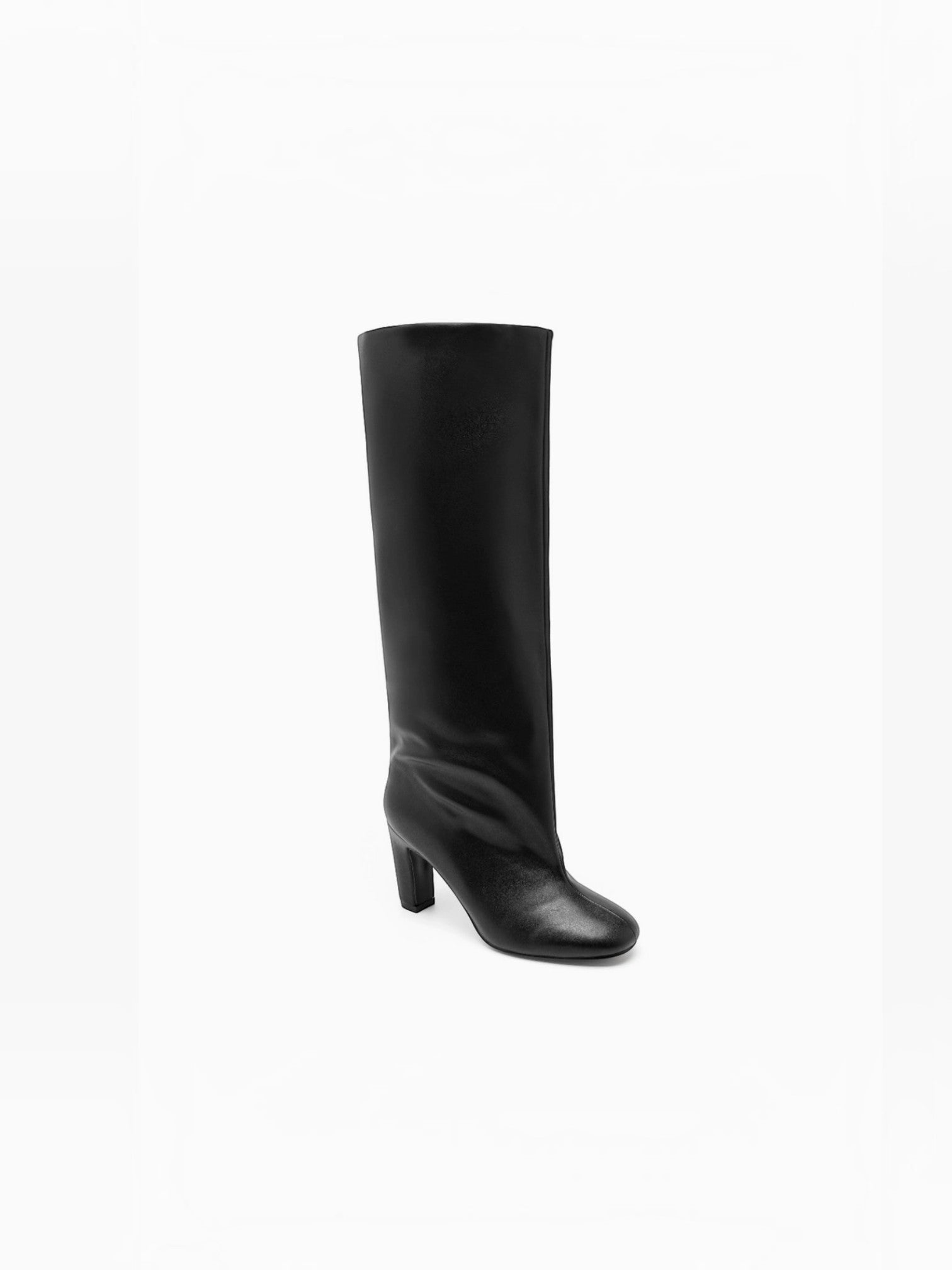 Bottes hautes au style drapé STEPHAN PARIS