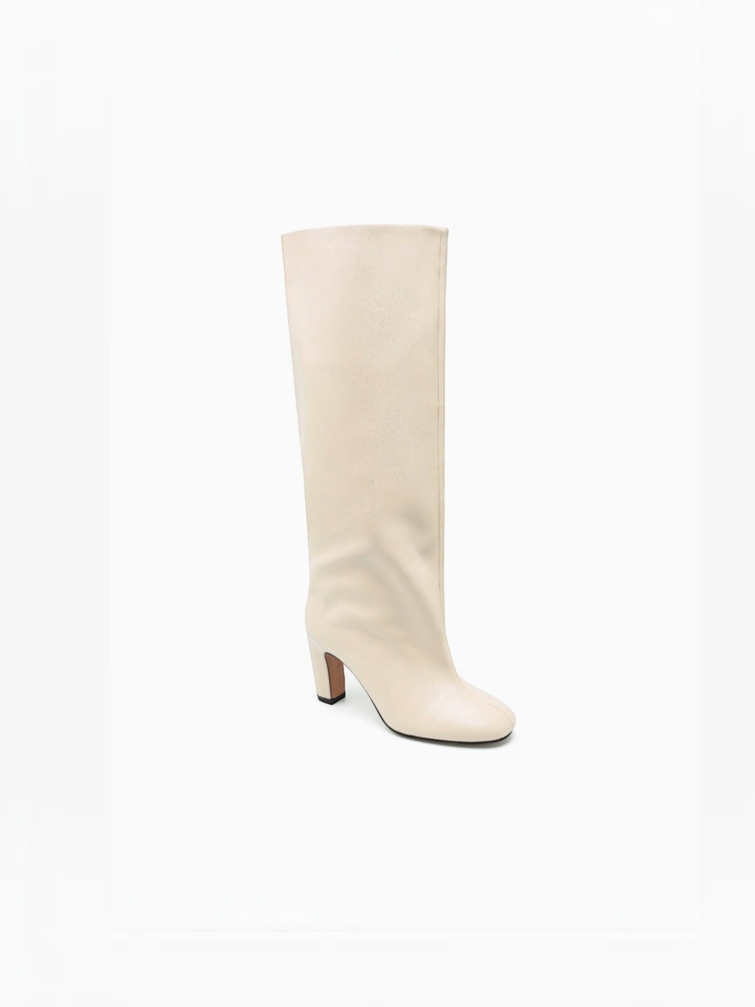 Bottes hautes au style drapé STEPHAN PARIS