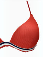 Bikini triangle à coque et shorty texturé BELLE COM'ELLE