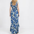 Robe midi florale asymétrique MOOYA