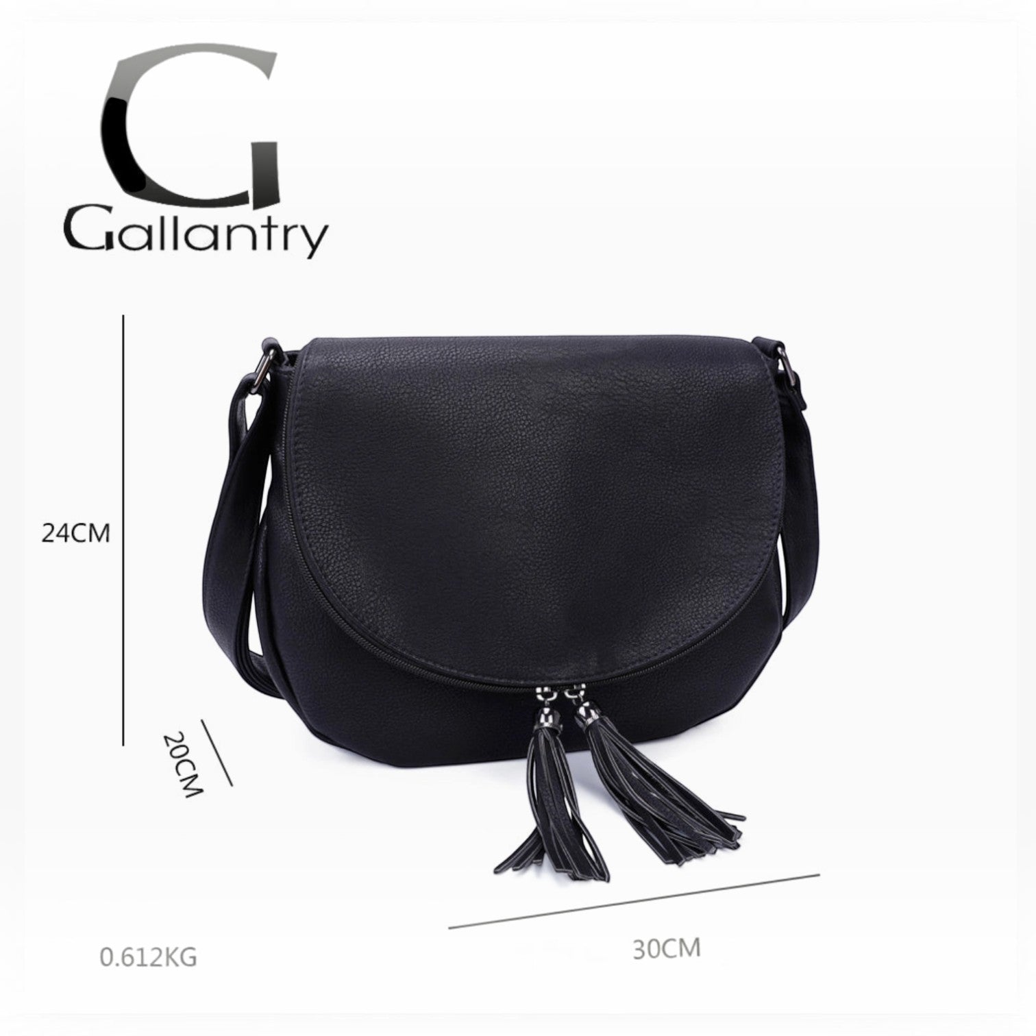 Sac bandoulière Naël pompons GALLANTRY