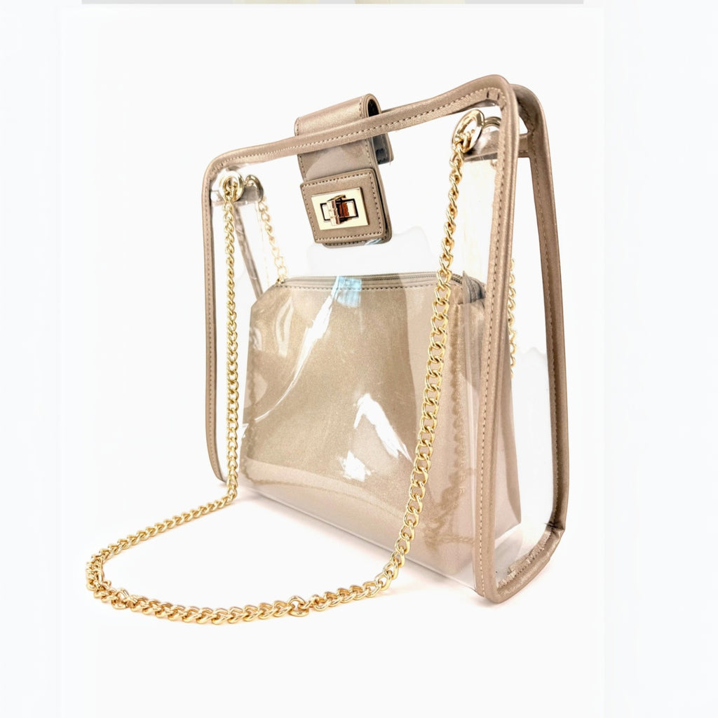 Sac à Bandoulière Transparent Napa HJS