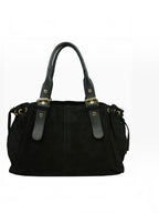 Grand sac format A4 croûte de cuir ANAÏS