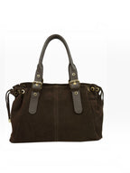 Grand sac format A4 croûte de cuir ANAÏS