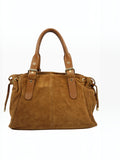 Grand sac format A4 croûte de cuir ANAÏS