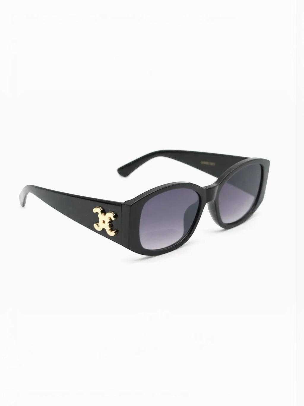 Lunettes de soleil rectangulaires logo métallique VIMODA