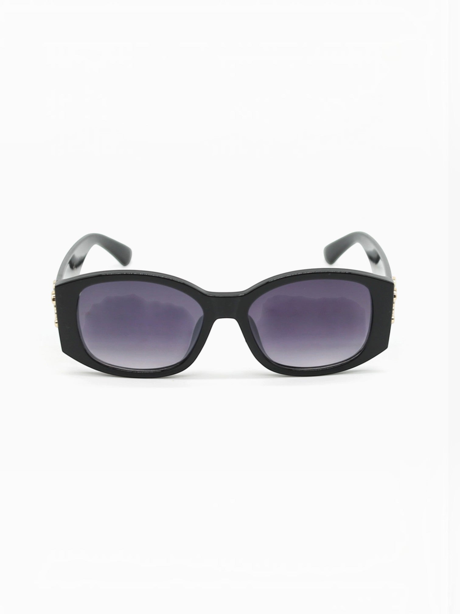 Lunettes de soleil rectangulaires logo métallique VIMODA