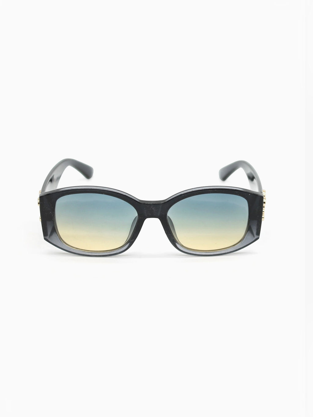 Lunettes de soleil rectangulaires logo métallique VIMODA