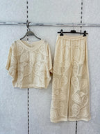 Ensemble crochet top et pantalon MISS CHARM