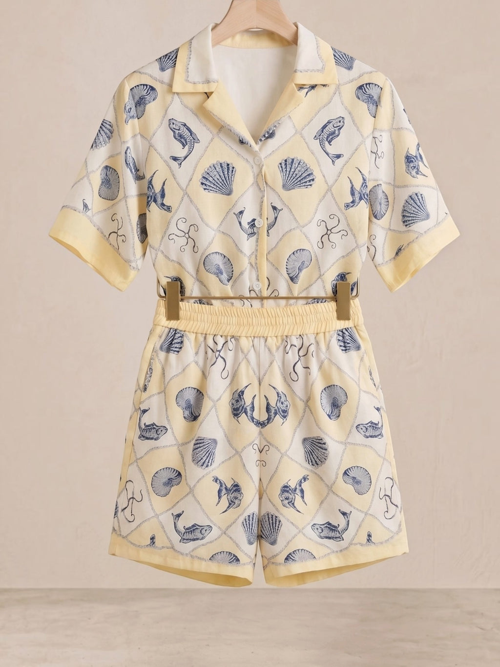 Ensemble Clarisse Chemise & Short Imprimé MOOYA