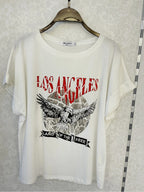 T-shirt imprimé Los Angeles Land of the Free