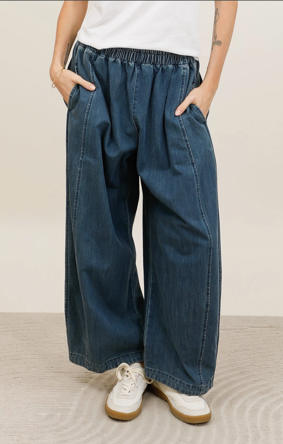 Jean femme grande taille coton BELLA BLUE