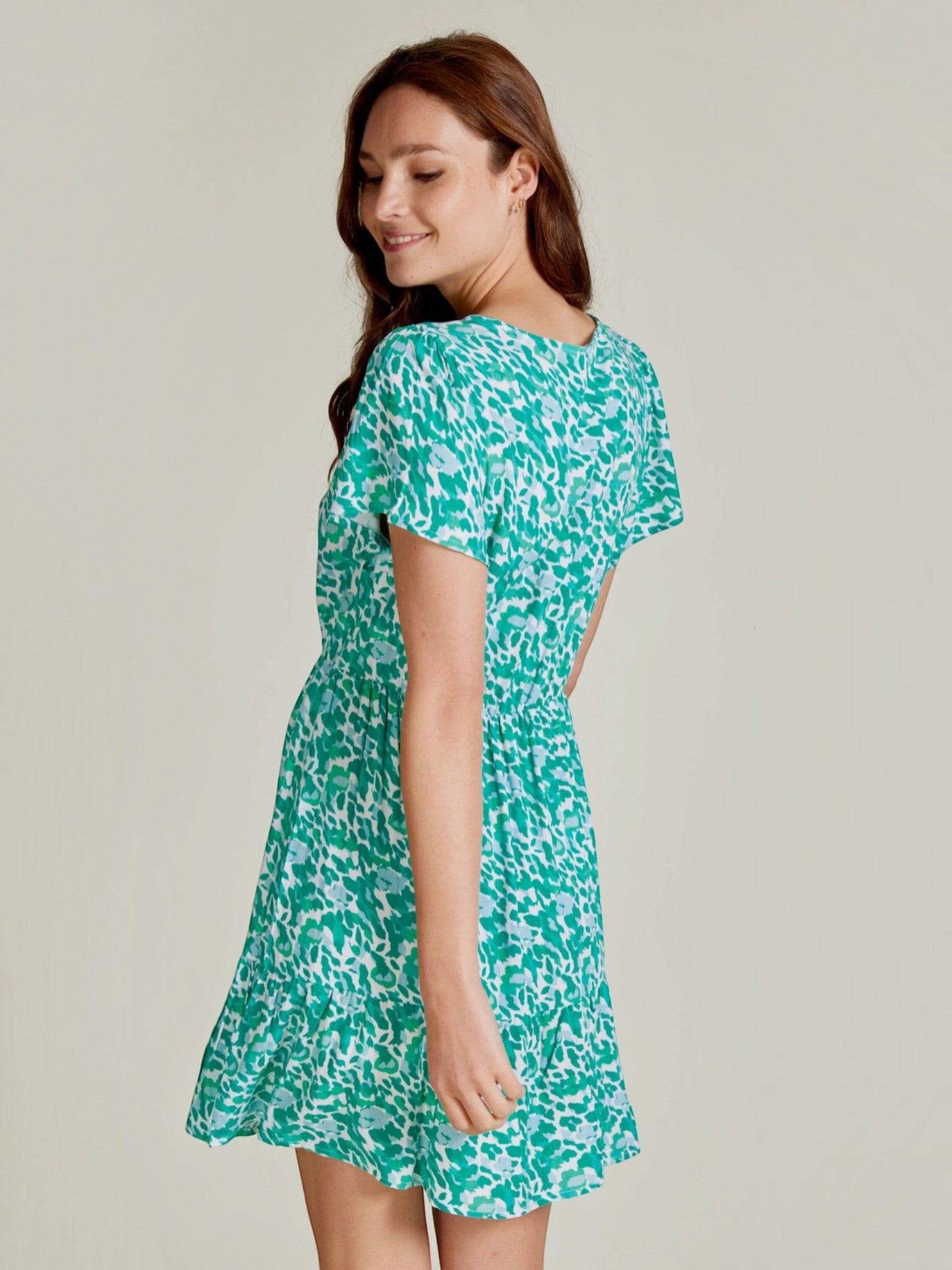 Robe courte fleurie SAMMY ANDY & LUCY