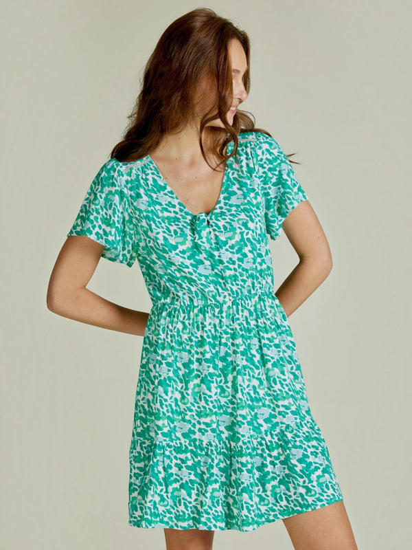Robe courte fleurie SAMMY ANDY & LUCY