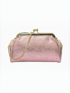 Sac bourse en cuir véritable Meloro LOUISA LEE