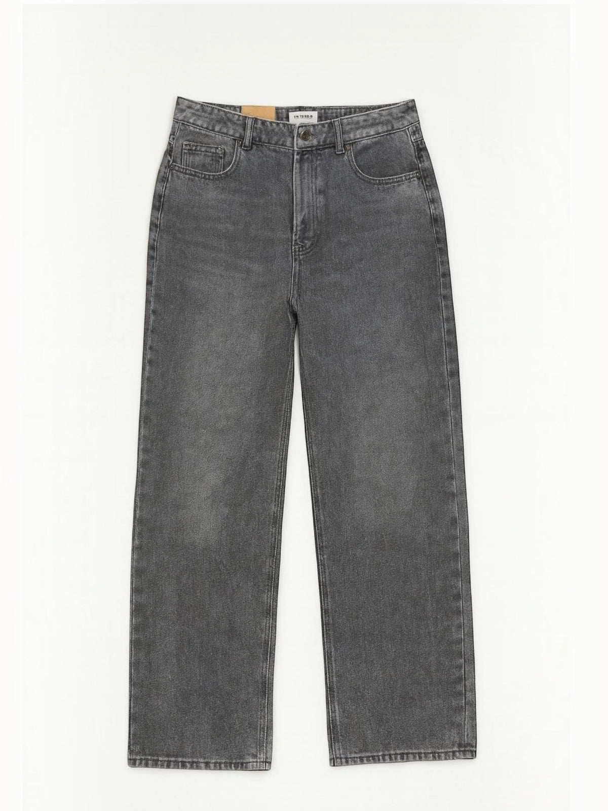 Jean Baggy Gris Délavé Homme FIVE EVER