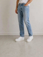 Jean Tapered Fit 100% Coton Homme FIVE EVER