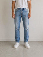Jean Tapered Fit 100% Coton Homme FIVE EVER