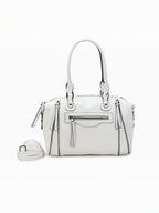 Sac cabas zippé format A4 bandoulière amovible INES DELAURE
