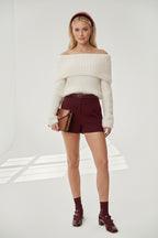 Pull Bardot Moelleux MOOYA
