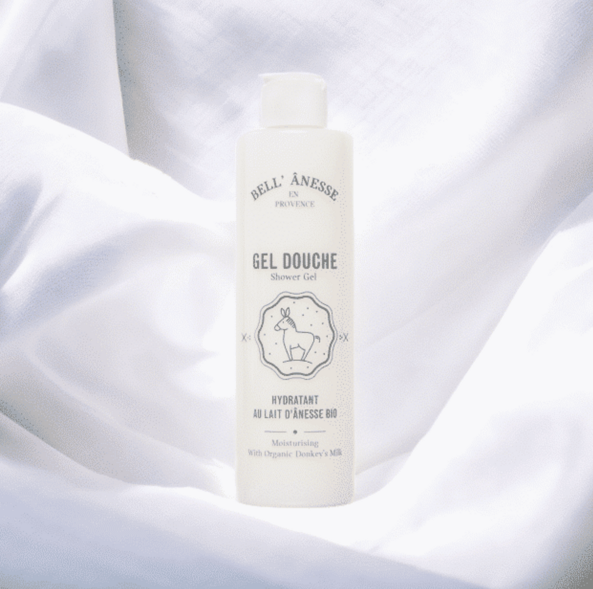 Gel douche au lait d'ânesse BIO 250ml – S2Z COSMETICS