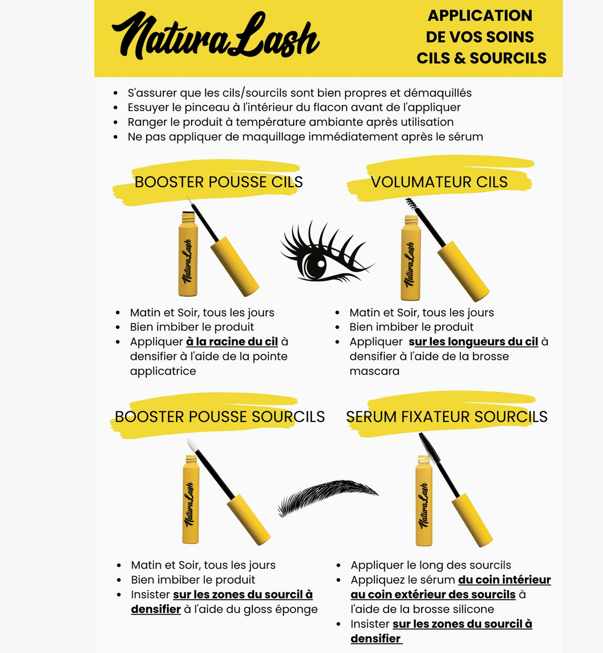 Gel sculptant fixateur sourcils 7ml – NATURALASH